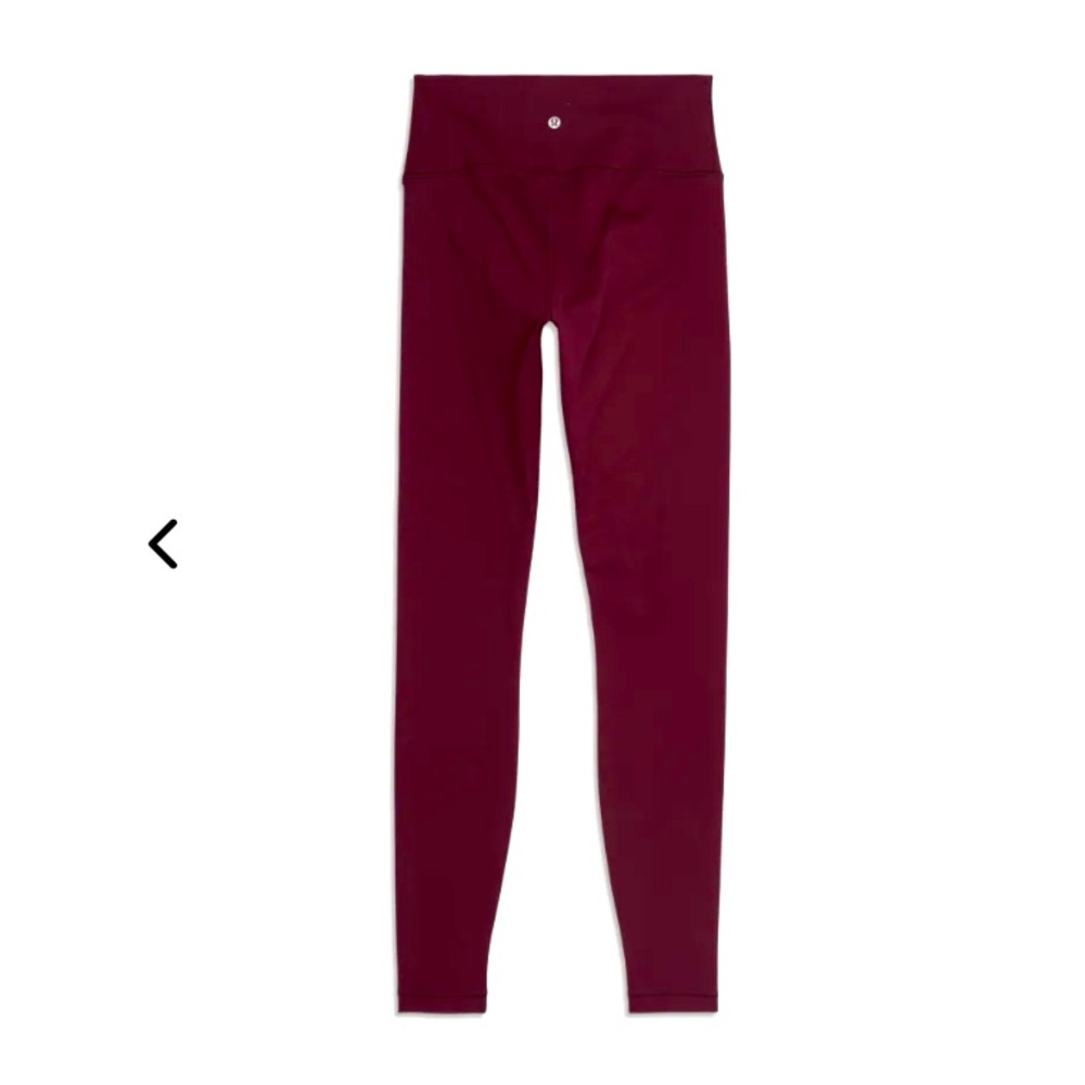 Wunder under lululemon leggings in Maroon